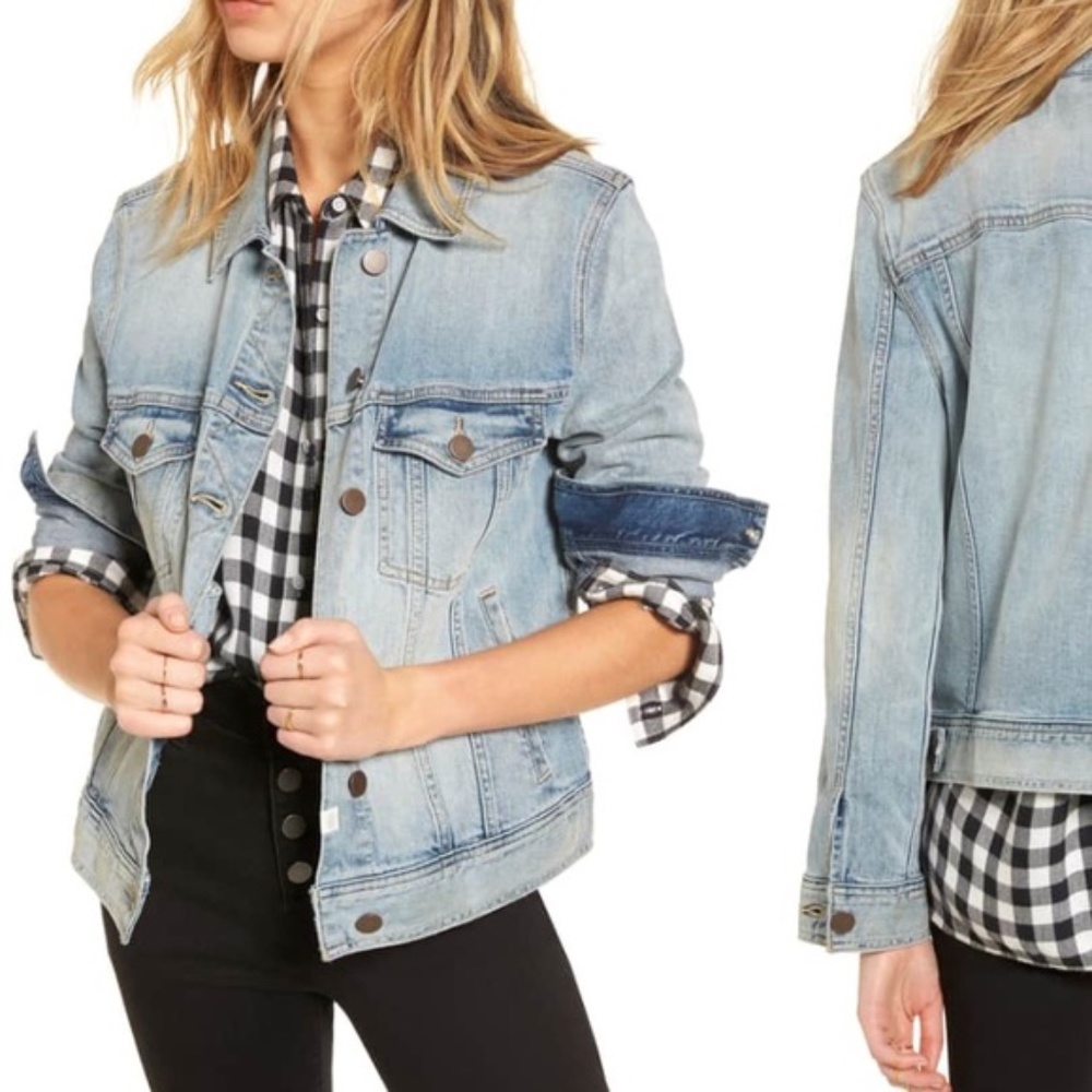 Treasure & Bond Oversized Denim Jacket sz Small